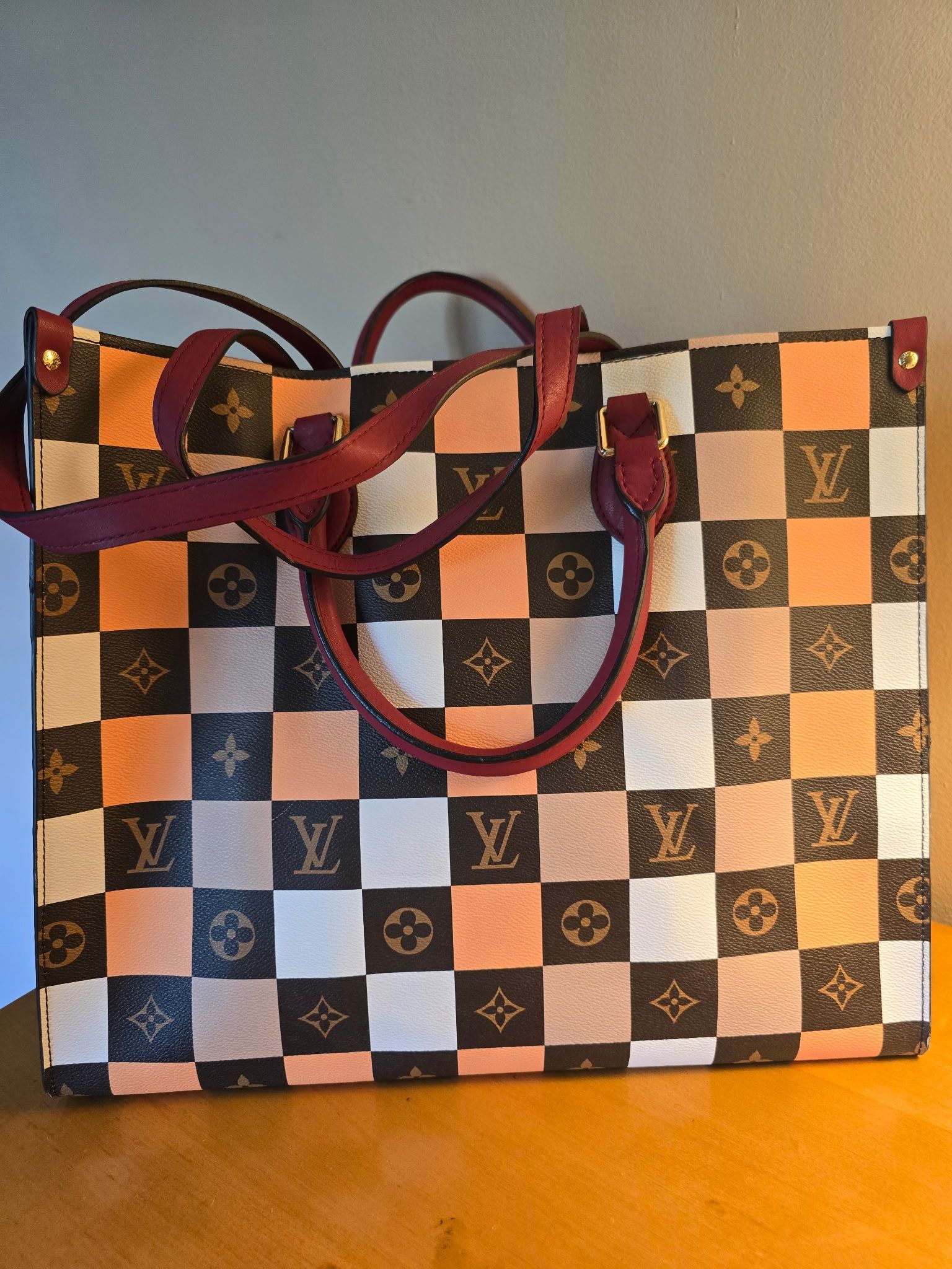 Louis Vuitton Checkered Bag 