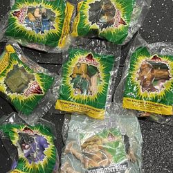 McDonalds Small Soldiers Toys Lot of 7 Vintage Happy Meal Sealed Rare 1998