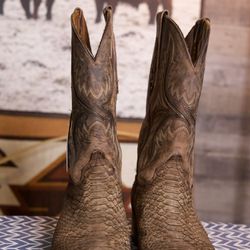 Men’s Python Cowboy boots 10D 