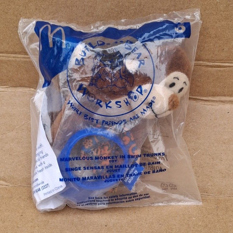 2006 McDonald's Build A Bear Workshop Monkey