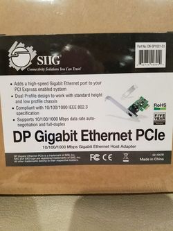 DP Gigabit Ethenet PCle