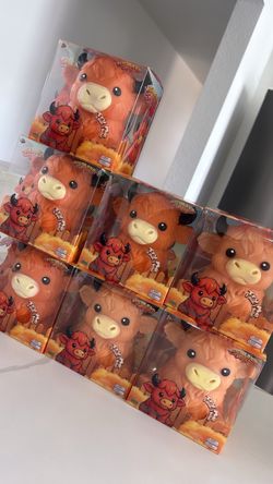 Highland cow squishy