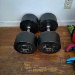 80Lb Dumbbell set 