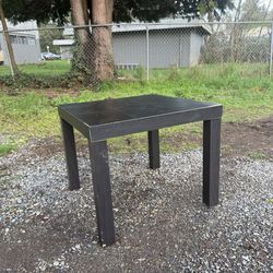 Small Black Table