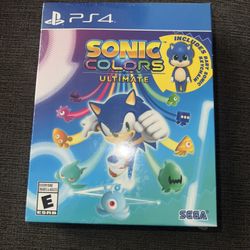 Sonic colors ultimate ps4 