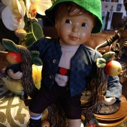Hummel Doll Apple Tree Boy doll Signed