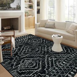 Moroccan 9x12 Rug for Living Room