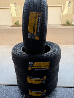 225/65R17 NEW TIRES Set of 4 - Land Golden LGV77 102H - DOT 2026 - BRAND NEW