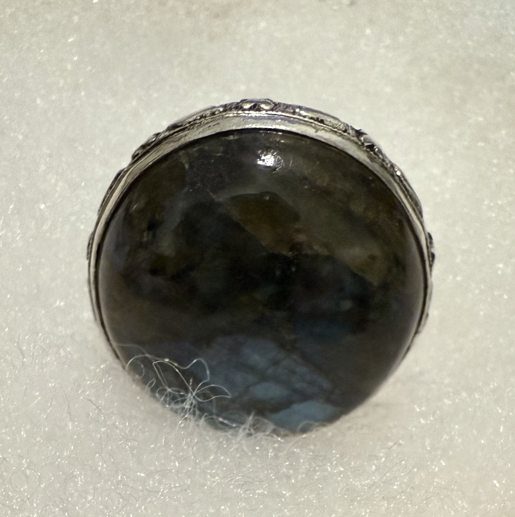 Size 8.5 Labradorite Sterling Silver Ring