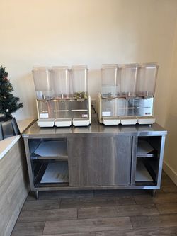 Crathco lemonade dispenser.  2 for the price of 1