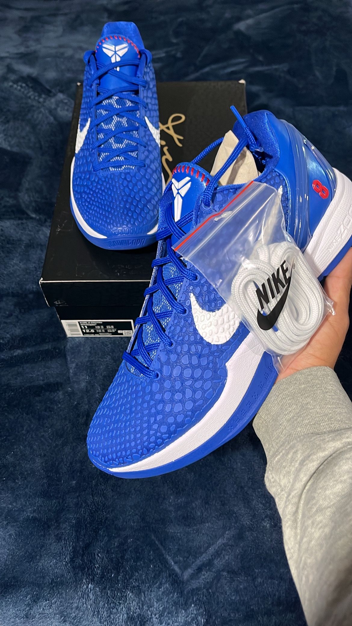 Brand New Sz 11 Nike Kobe 6 Pronto “Dodgers”