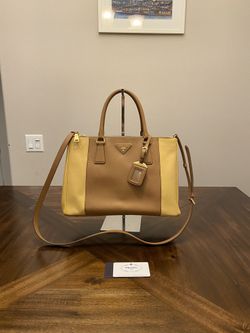 Prada Lux Saffiano Medium Shoulder Bag Totes
