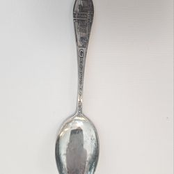 Vintage Galveston Texas Hotel Galvez Sterling Silver Spoon