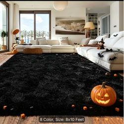 Luxurious Fluffy Large Shag Rug Ultra Soft, Plush, Fuzzy, Durable 8x10 ft new