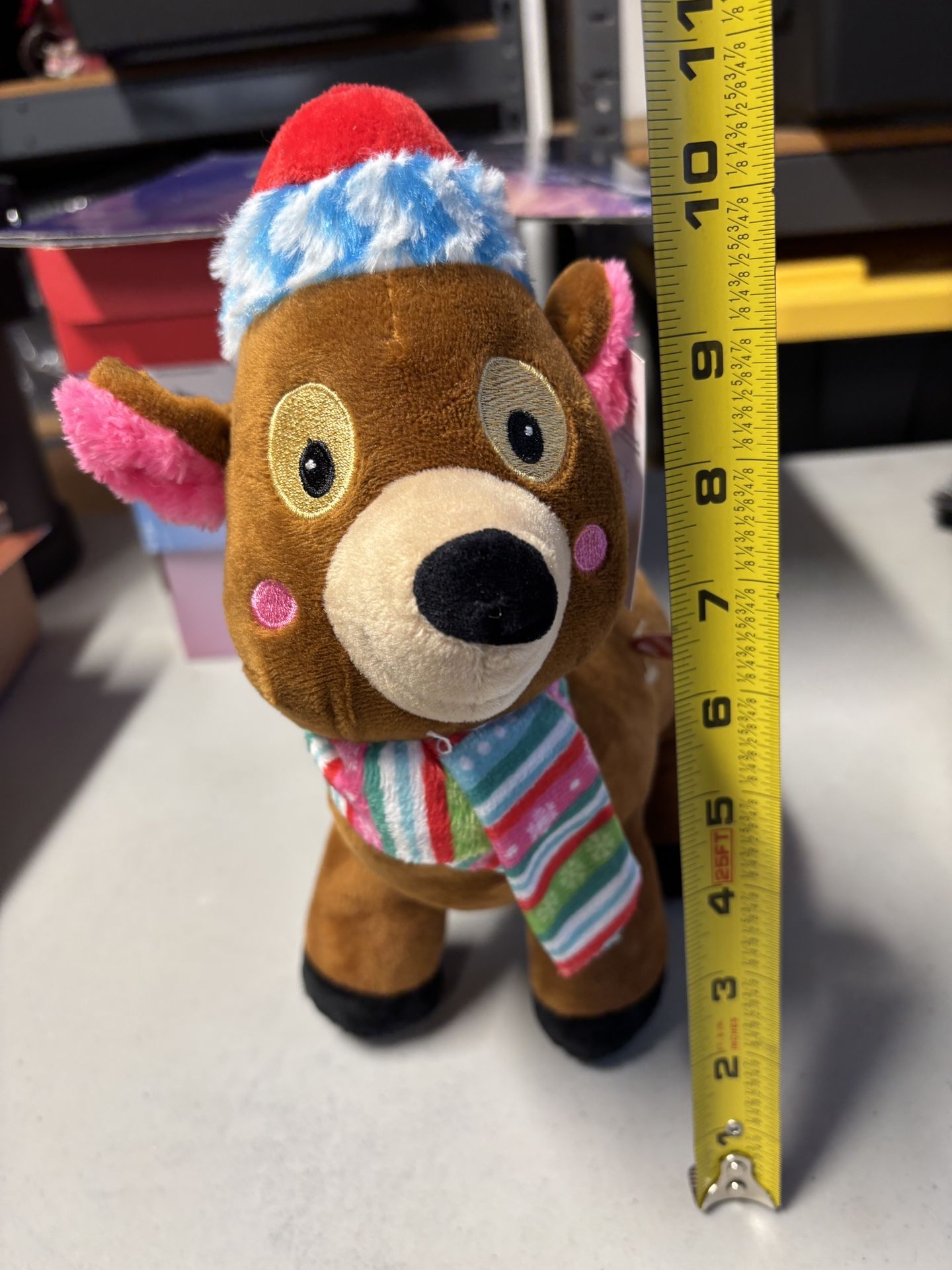 Christmas Deer Dog Toy
