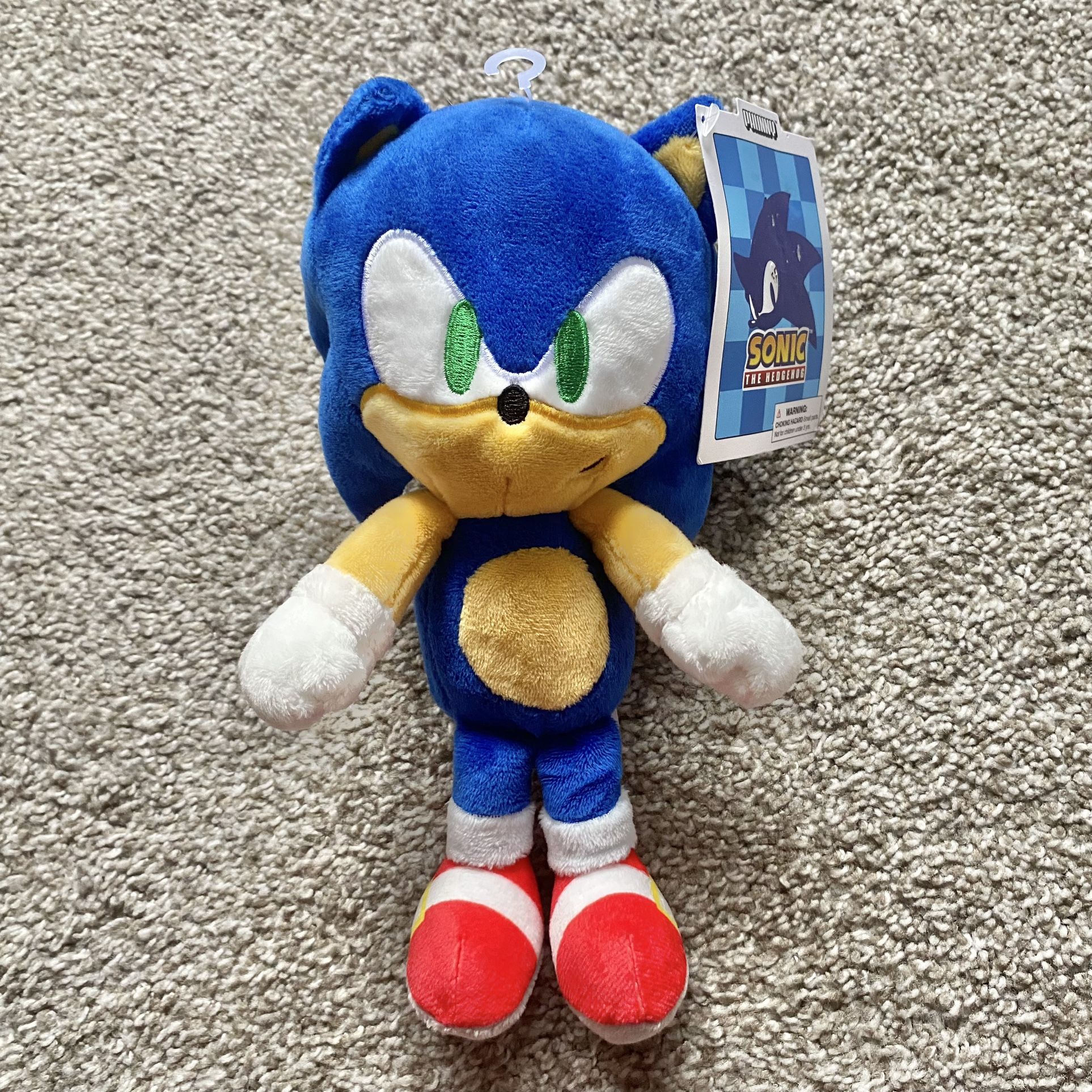 Sonic The Hedgehog Kidrobot Phunny Small Plush Toy Sega Sonic