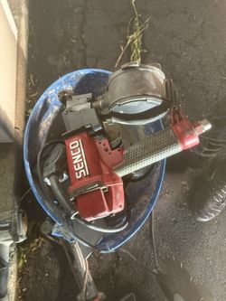 Senco Compressed Air Coil Siding Nailer