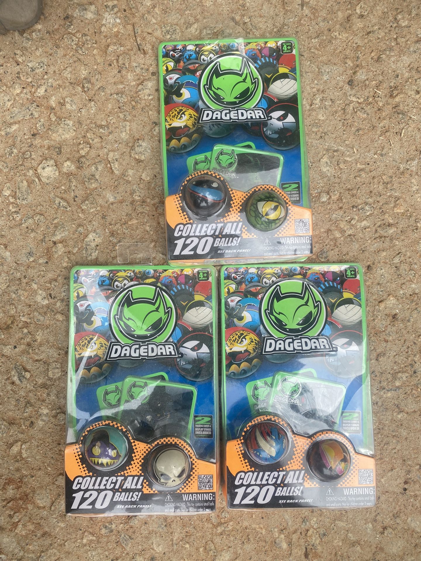 2 Packs Dagedar Balls