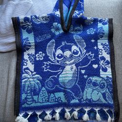 Lilo & Stitch Poncho With A Hoody 4 Kids