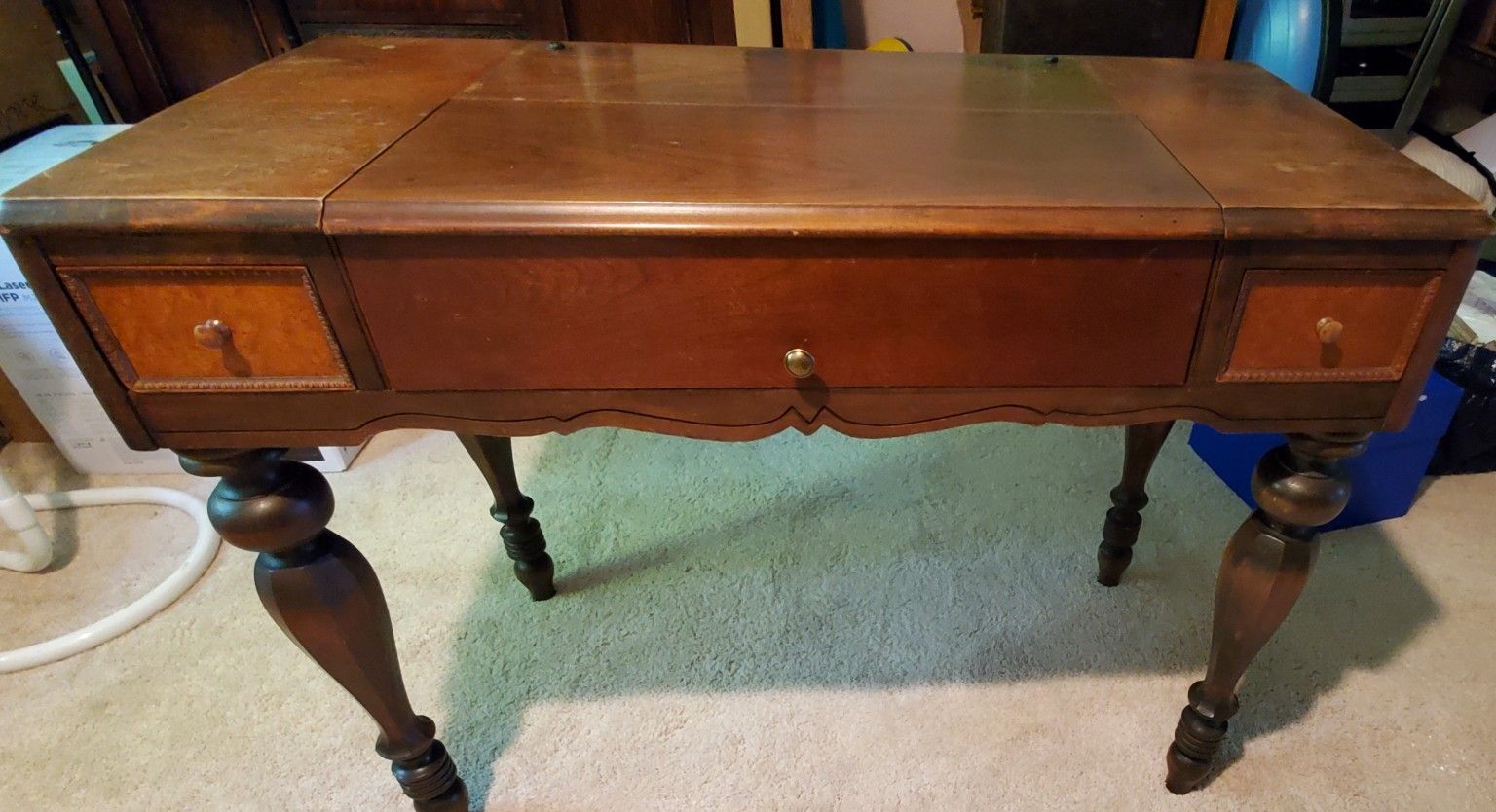 Antique Spinet Desk