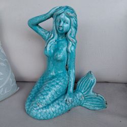 Mermaid Statue Ceramic