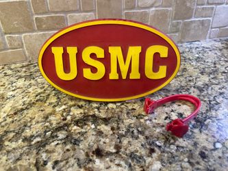 USMC Hitch Cover - Plastic