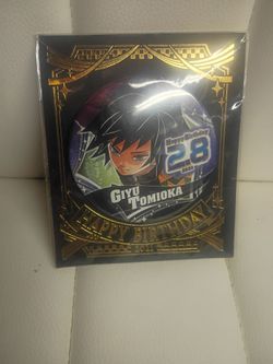 Giyu Tomioka Pin "Happy Birthday 2.8 2022"