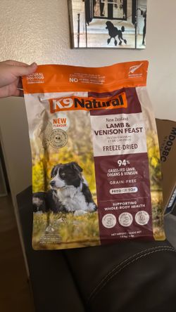 K9 Natural lamb and venison freeze dried