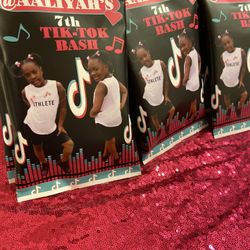 tok tok party favors honey buns hershey bars chip bags