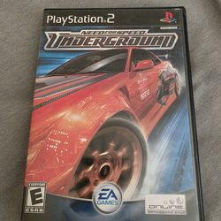 Need for speed underground ps2