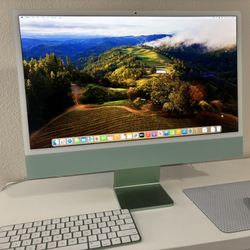 Apple iMac 24” (M1) + Magic Keyboard & Mouse – Excellent Condition