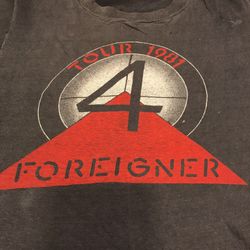 Foreigner World Tour 1981