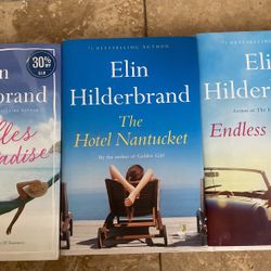 3 Elon Hilderbrand Hardcover Books 