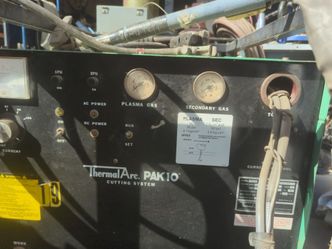 Thermal arc pac-10 plasma cutter