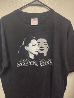 Vintage 90s Maria Callas T-Shirt Master Class Theater Graphic Tee Size L