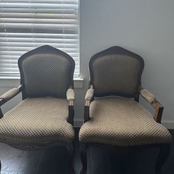 Louis Wing Back Chairs