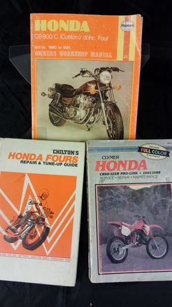 Honda Motorcycles vehicle repair manuals