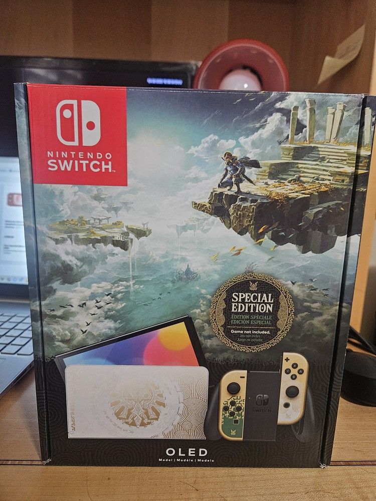🔥NINTENDO SWITCH OLED ZELDA 🔥