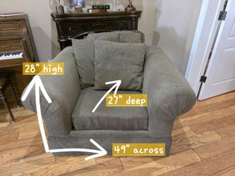 Large Green Chair
