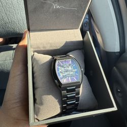 Men’s Bulova Maquina Black IP Watch.