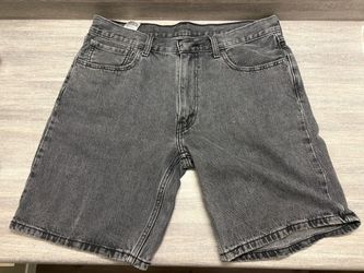 Levi’s 454 Black Denim Jorts Shorts
