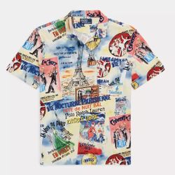 Polo Ralph Lauren Standard Fit Printed Jersey Polo Shirt