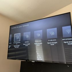 Phillips 55” TV With Fire stick