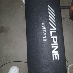 Alpine swt-s10