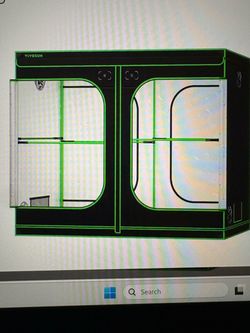 Vivosun 8 ft. X 4 ft. Black Pro Grow Tent