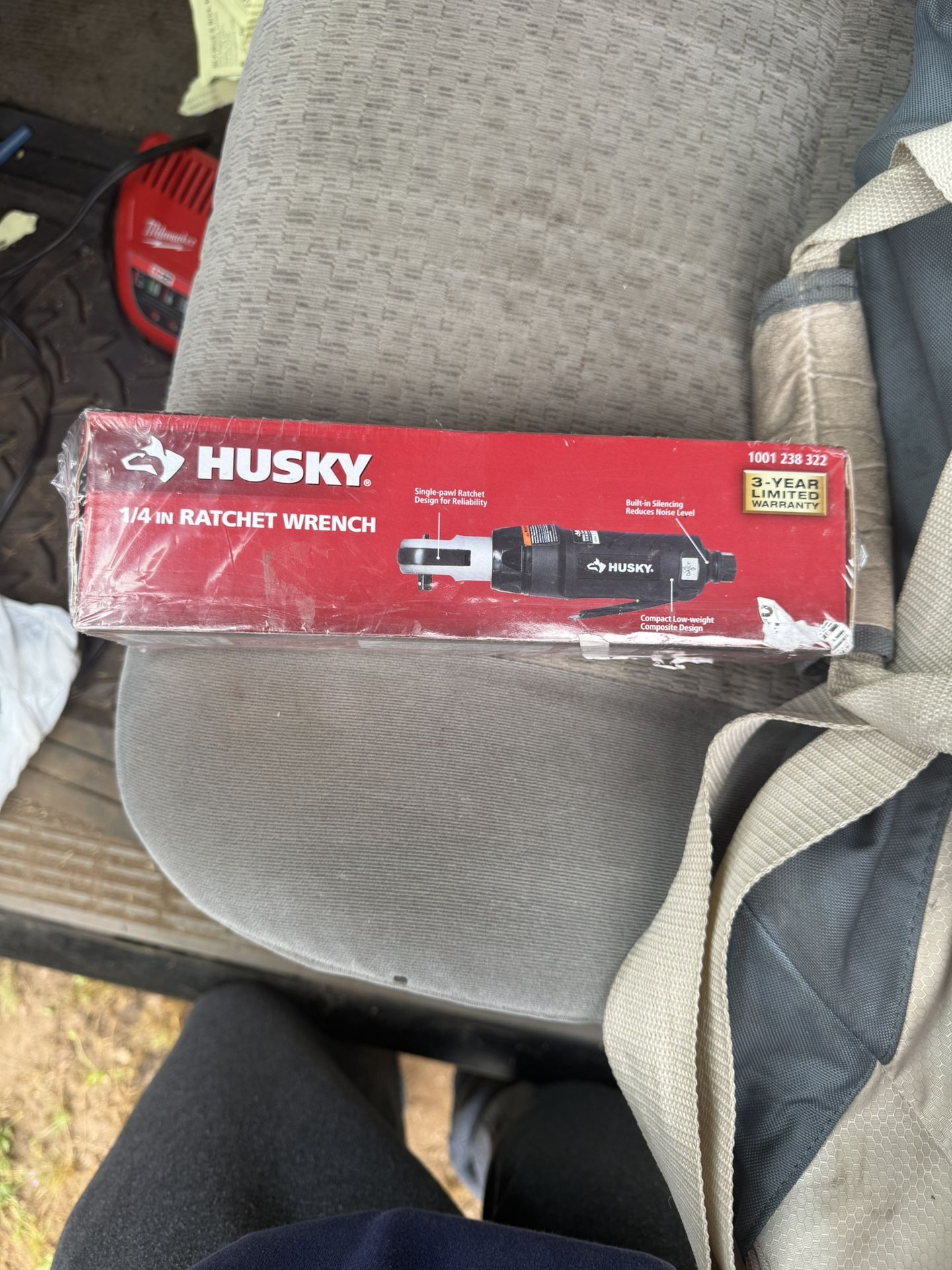 Husky quarter inch Ratchet Wrench. Brand New In The Box Paid $65.