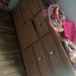 Large Real Wood Dresser