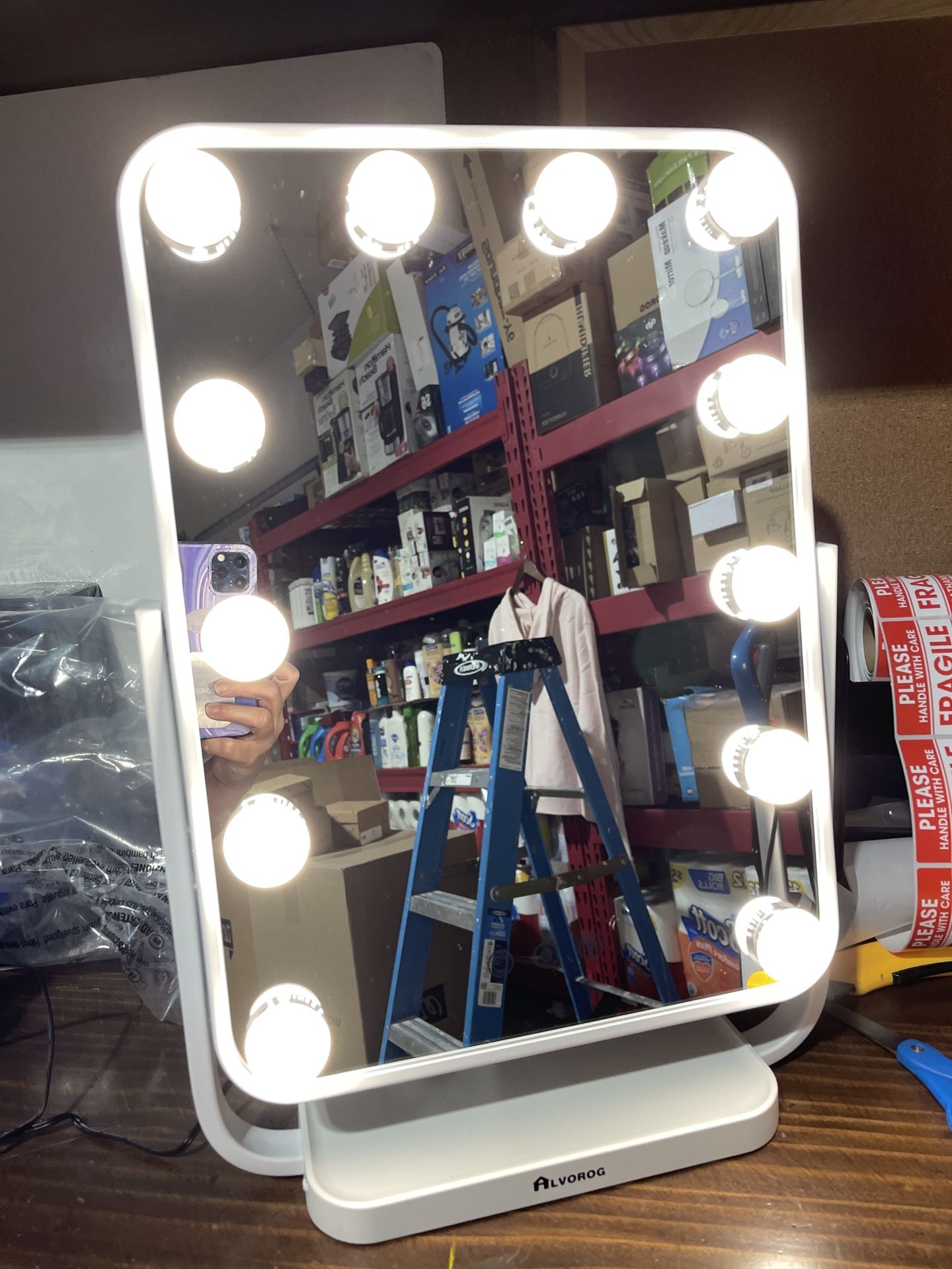 Plug In Vanity Makeup Mirror