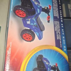 Sonic Vs. Shadow 6v ATV Ride-On