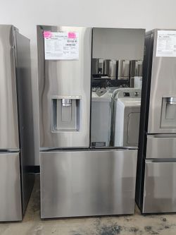 LG 26cu. fu. Counter -Depth French Door Refrigerator Stainless Steel